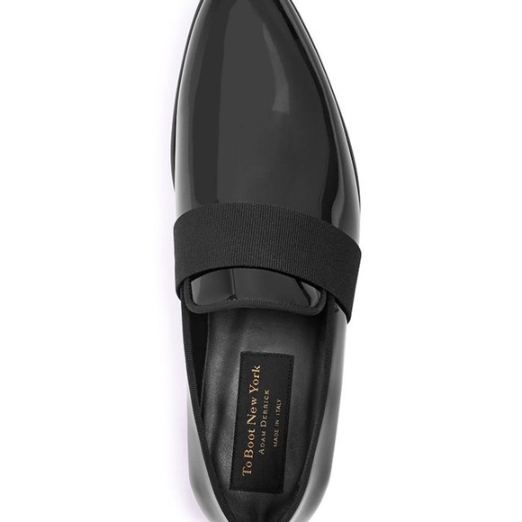 To Boot New York • Men's Perry Patent Slip On Formal Loafers - Picture 2 of 9